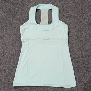 Lululemon light blue racer back tank!